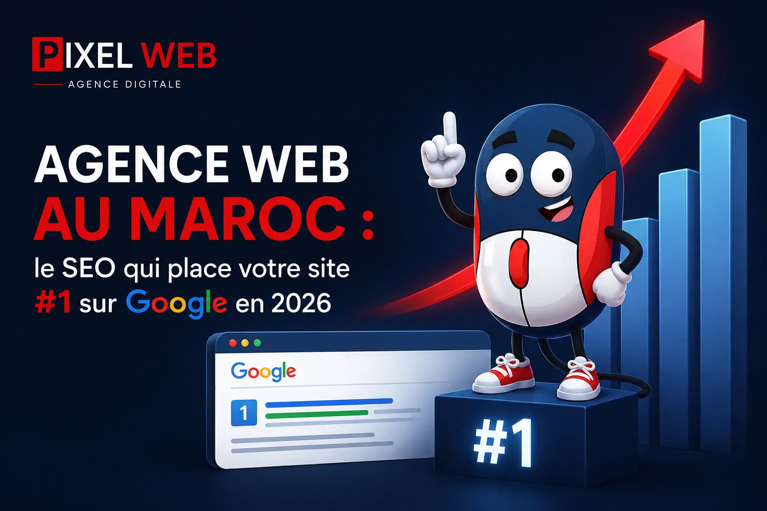 Agence web au maroc le seo qui place votre site 1 sur google en 2026
