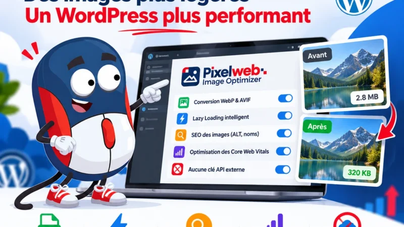 Optimiser les images WordPress sans abonnement : découvrez Pixelweb Image Optimizer
